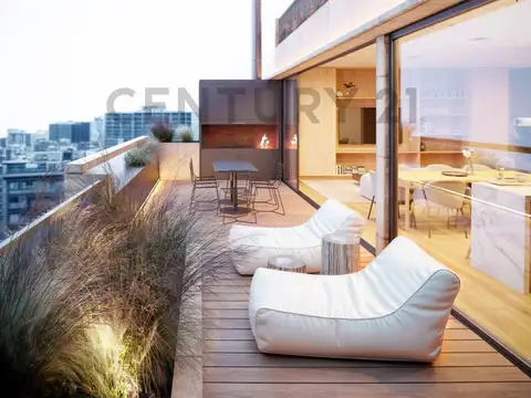 Departamento DUPLEX 5 ambientes con parrilla pozo Colegiales
