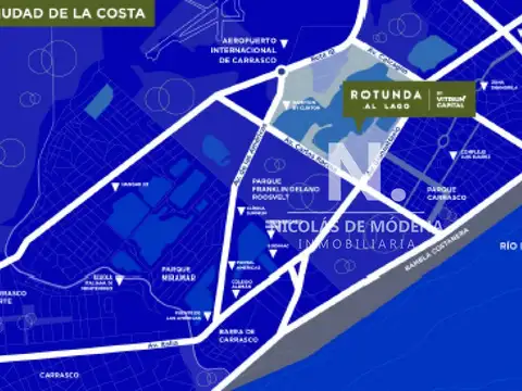 Apto de 1 Dormitorio con increíbles vistas. Ciudad de la costa - Canelones