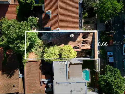 Terreno en Florida - Zona Lasalle - Francia 2922 | 8.66x22.60