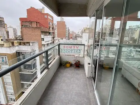 Venta departamento de 1 ambiente amoblado Centro Rosario