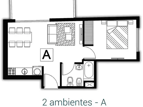 Departamento en Venta al Noroeste