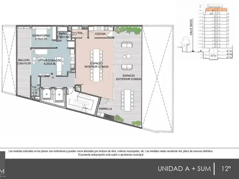 Departamento en Venta en Palermo, USD 157.664