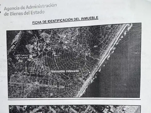 Manzana 7243m Frente al Mar Pinamar