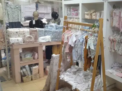 VENTA DE FONDO DE COMERCIO INDUMENTARIA PARA BEBE