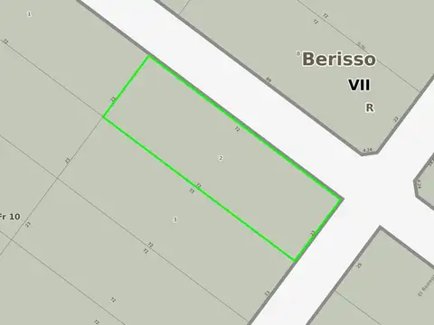 Terreno en Venta de 1656,0 m2