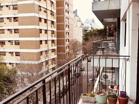 Depto 3 amb, lumin, frente, Palermo Hollywood.