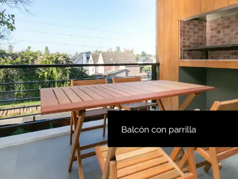 Departamento 3 ambientes con 2 baños