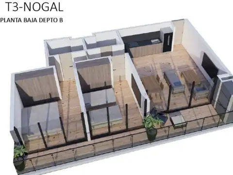 VENTA DEPARTAMENTO 3 AMB TAO PARQUE