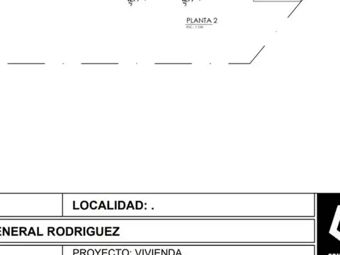 VENTA CASA BARRIO CERRADO GRAL. RODRIGUEZ