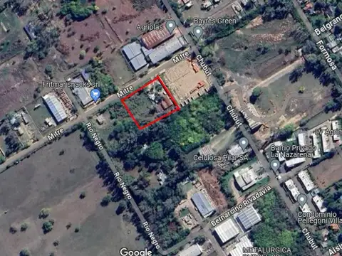 Venta Terreno Fracción Industrial Pilar 2.387 m2