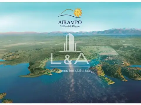 EN VENTA TERRENO EN AIRAMPO - DIQUE CABRA CORRAL