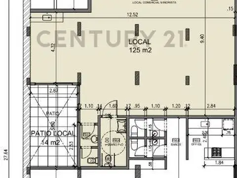 Deheza 2300, Piso 0