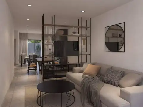 Casa 3 ambientes con 1 baño