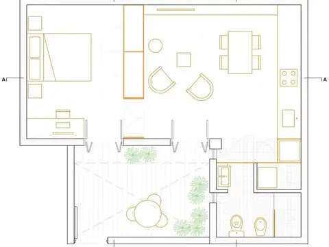 Departamento en venta - 1 Dormitorio 1 Baño - Villa del Parque