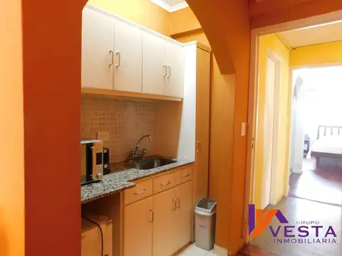 Departamento 2 ambientes con 2 baños