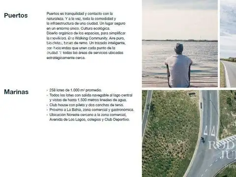 Terreno en Venta en Puertos - Barrio Marinas, USD 208.000