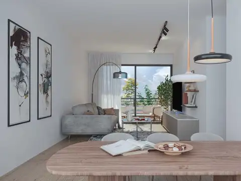 Departamento 4 ambientes con 2 baños