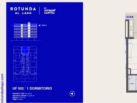 Rotunda al Lago 1 dorm Diciembre 2027