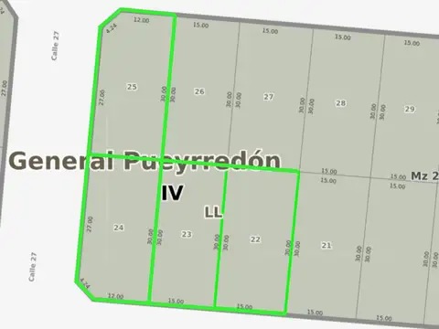 Terreno en Venta en Barrio Chapadmalal, USD 75.000