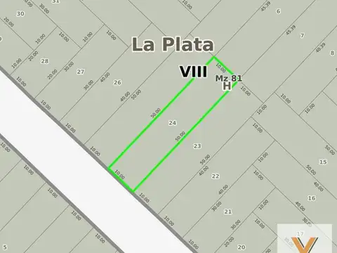 Terreno en Venta de 450,0 m2