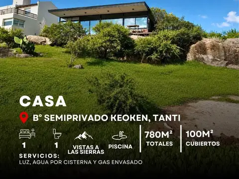 Venta Casa De Diseño Con Pileta En Barrio Semi Privado Keoken - Tanti