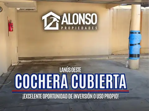 Cochera cubierta en venta – Resistencia 593, Lanús Oeste