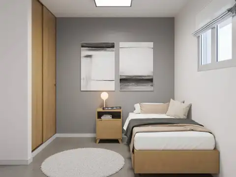Departamento 3 ambientes con 1 baño