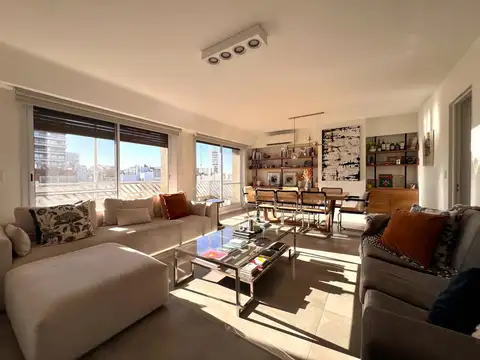 Espectacular dúplex super luminoso, cochera y seguridad 24hr