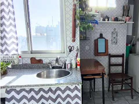 Departamento 2 ambientes con 1 baño