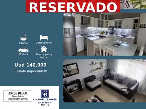 PH - VENTA - 4 AMBIENTES - PATIO - TERRAZA - COCHERA - SANTOS LUGARES