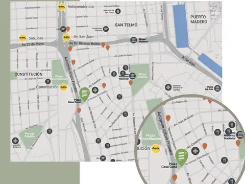 2 Ambientes con Gran Terraza en Barracas Financiación