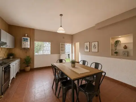 Casa de 2 dormitorios con patio en Oliveros