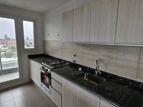 Departamento 2 ambientes con 2 baños