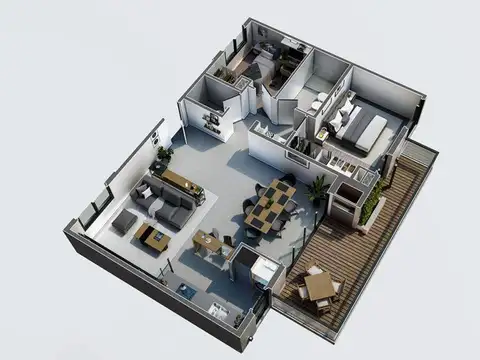 Departamento en Venta en La Perla Norte, USD 169.900