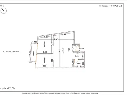 OFICINA ALQUILER TIPO Loft - Palermo Cordoba y Bonpland