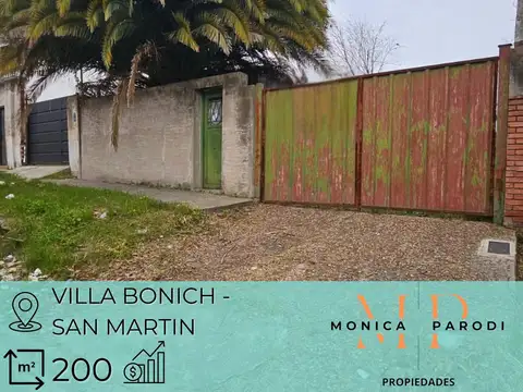 TERRENO CON MEJORAS EN VENTA EN SAN MARTIN