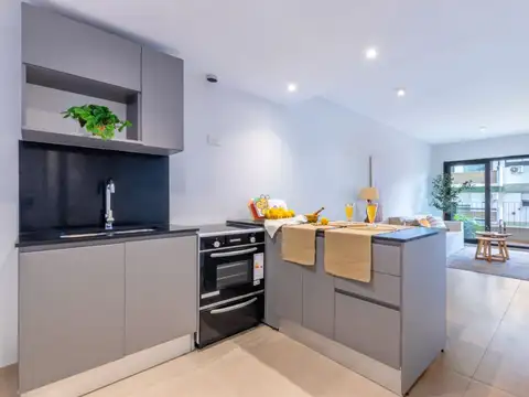 Departamento 2 ambientes con 1 baño