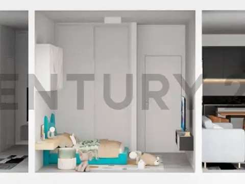 Departamento en Venta de 1 dormitorio