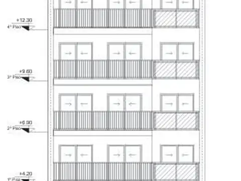 Departamento en Venta de 2 ambientes