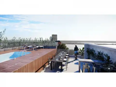 Departamento 3 ambientes con 1 baño