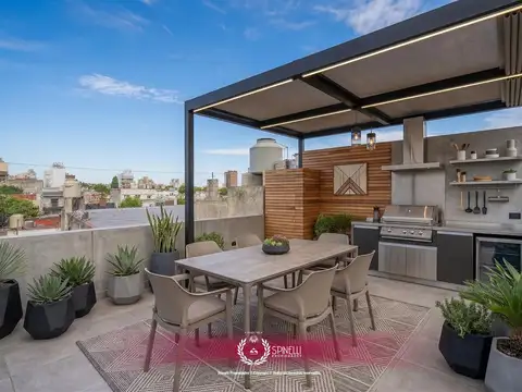 Venta departamento tipo PH 2 ambientes escritorio 83M²   44M² en Boedo todo a reciclar 2 terrazas