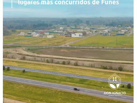 LOTES EN VENTA FUNES- BARRIO ABIERTO DON IGNACIO