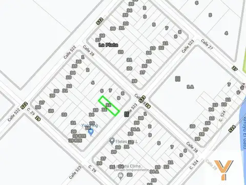 Terreno en Venta 10  mts Frente