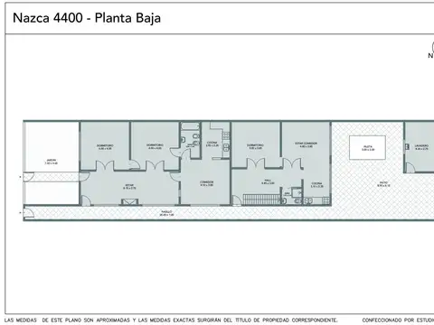 Casa 7 ambientes con 2 baños