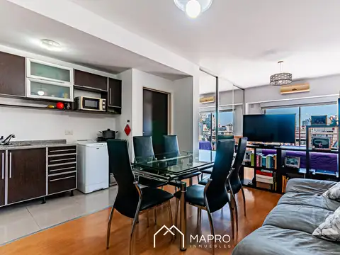 Departamento Monoambiente con 1 baño