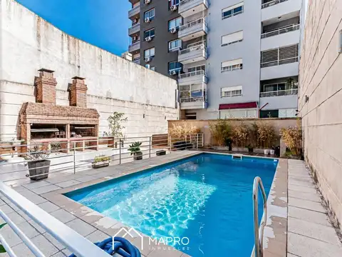 Comodo monoambiente con amenities en piso alto - Caballito Sur