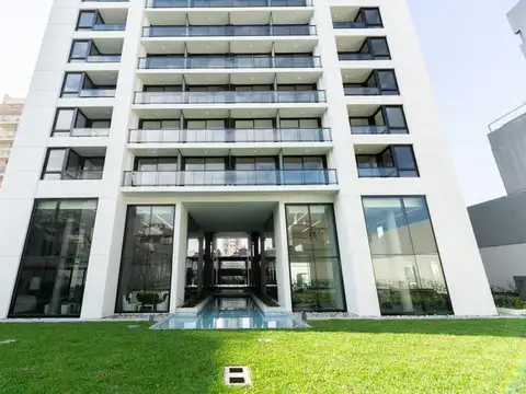 Venta con renta: 2 ambientes en La Palmera, exclusiva torre de lujo a estrenar 