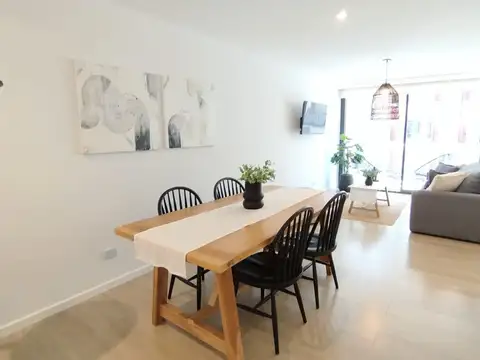 Departamento 2 ambientes con 2 baños