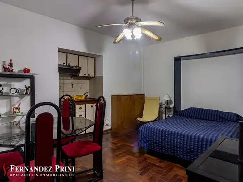 Monoambiente en Recoleta apto profesional, a una cuadra de Av. Pueyrredón