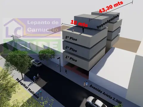 Terreno en Venta en San Justo, USD 190.000